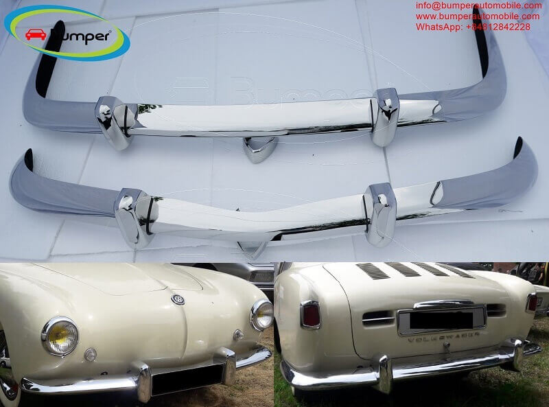 Volkswagen Karmann Ghia Euro style bumper (1967-1969) by stainless ste,Amravati,Cars,Spare Parts